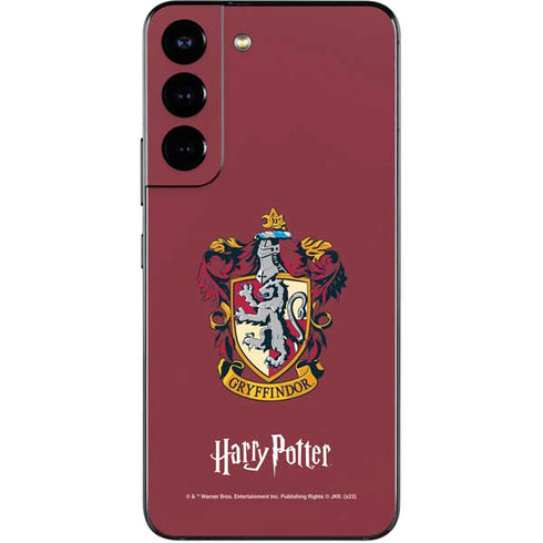 Wizarding World Harry Potter Gryffindor House Crest Galaxy S22 Skin
